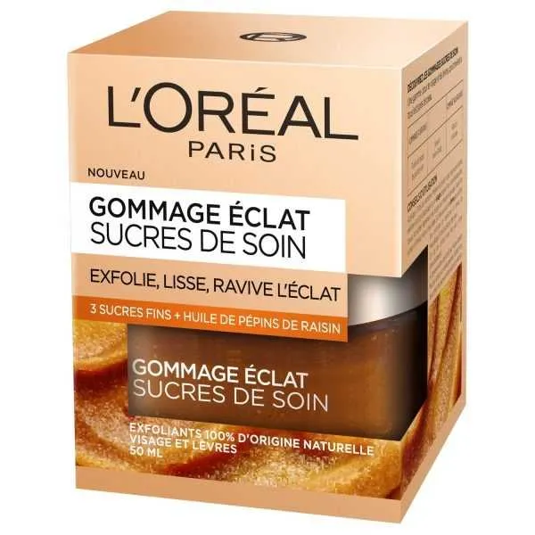 L’Oréal Skin Expert – Gommage éclat sucres de soin – 50ml